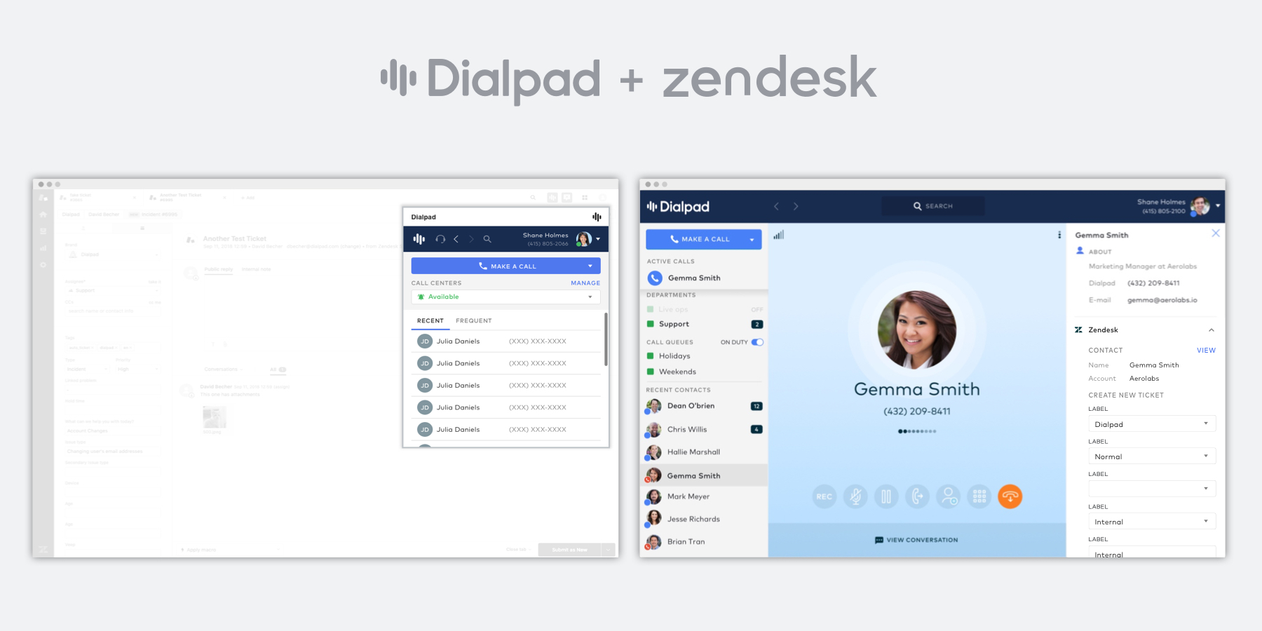 dialpad zendesk integration
