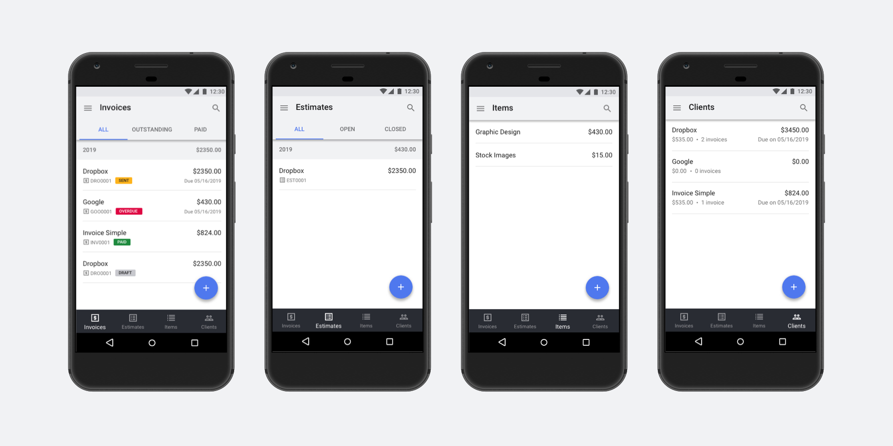 invoicesimple android app