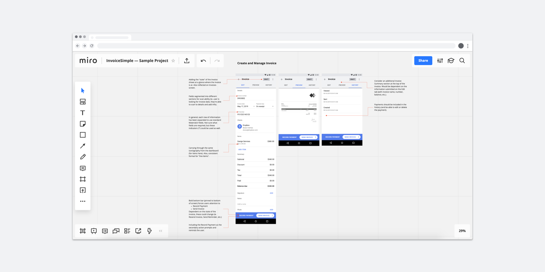 invoicesimple markup