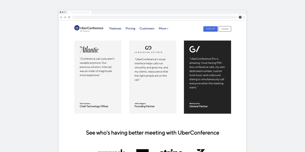 uberconference website