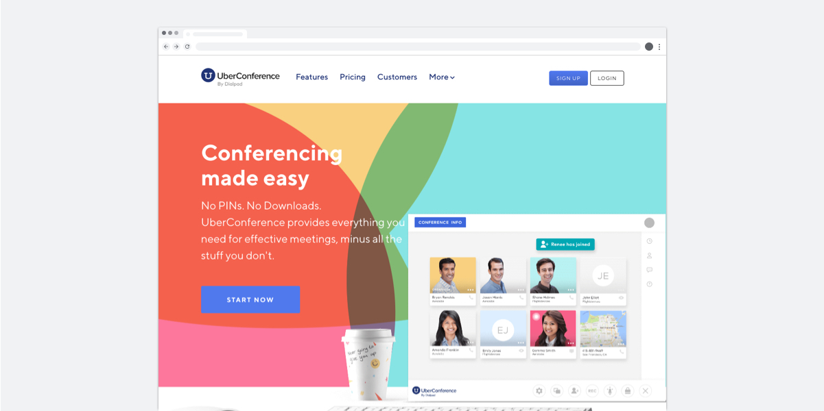 uberconference website